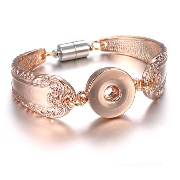 

mixed styles 8pcs/lot mix styles fashion tibetan vintage metal 18mm snap buttons bracelet bangle jewelry for women, Black
