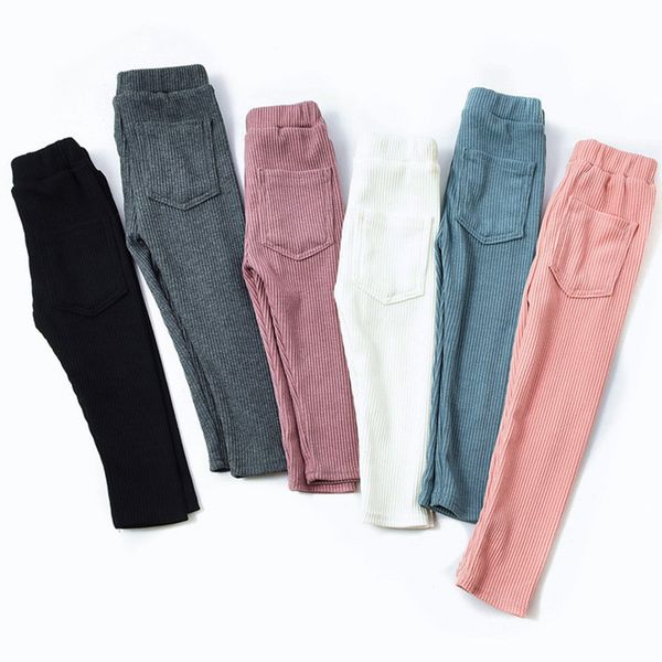 

new baby girls leggings cotton big pp pants spring autumn kids fashion high waist long trousers children's pant, Blue