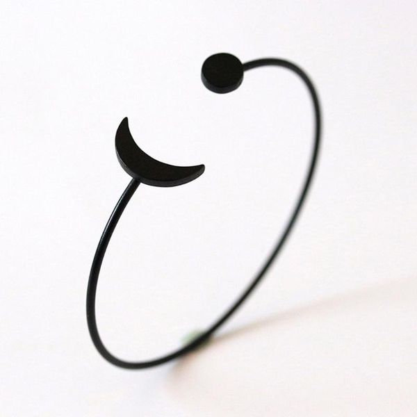 

fashion women's sun moon opening adjustable bracelet joker hand jewelry accessory fashion bracelet gift retro style, Golden;silver