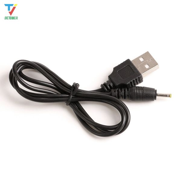 

100pcs/lot usb charge cable to dc 2.5 mm to usb plug/jack power cord