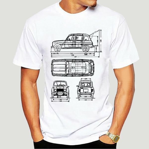 

футболка авто depoca renault 4 renault t4 авто винтаж anni 70 1 с-м-l-xl-2xl-3xl-0198d