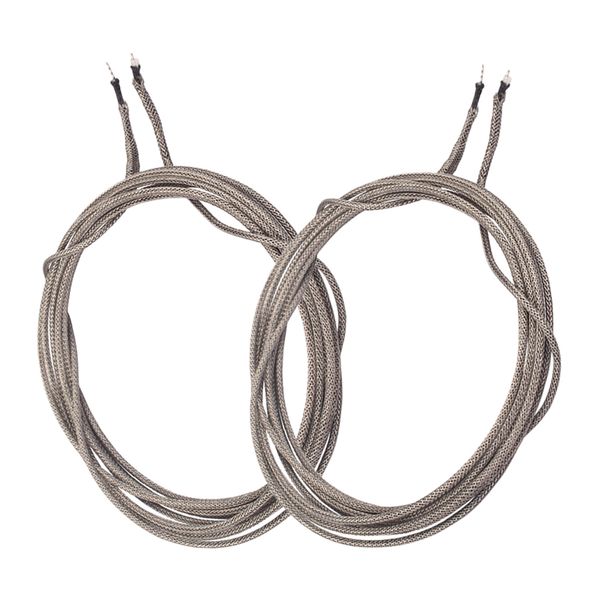 

single conductor braided shield cable guitar pickup wire 22awg 300cm length