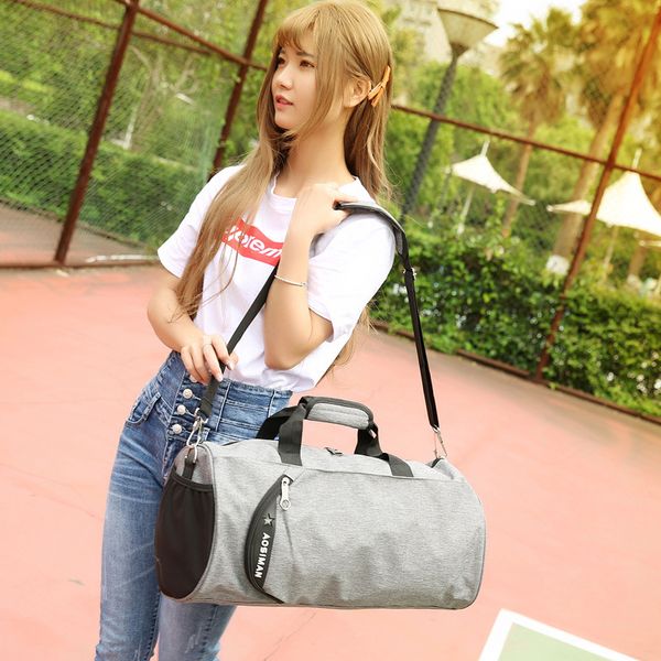 

canvas sport bag training gym bag men woman fitness bags durable multifunction handbag outdoor sporting tote for male