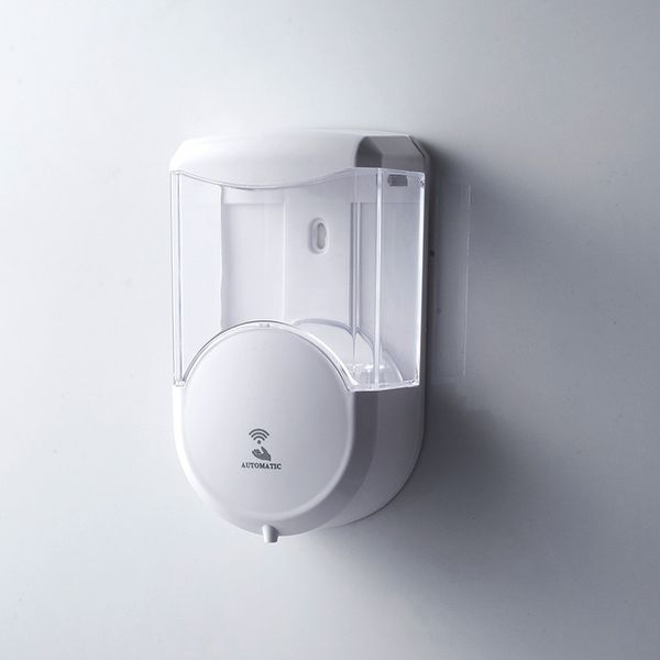 

600ml wall mounted sensor touchless automatic soap dispenser kitchen infrared induction smart liquid soap dispenser