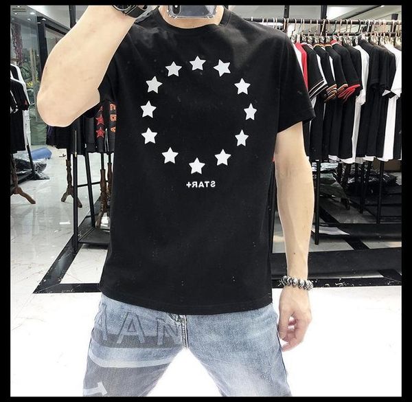 

рубашки new star печать удобная мужская одежда сплошной цвет вскользь мужские рубашки с коротким рукавом мода лето мужские, White;black
