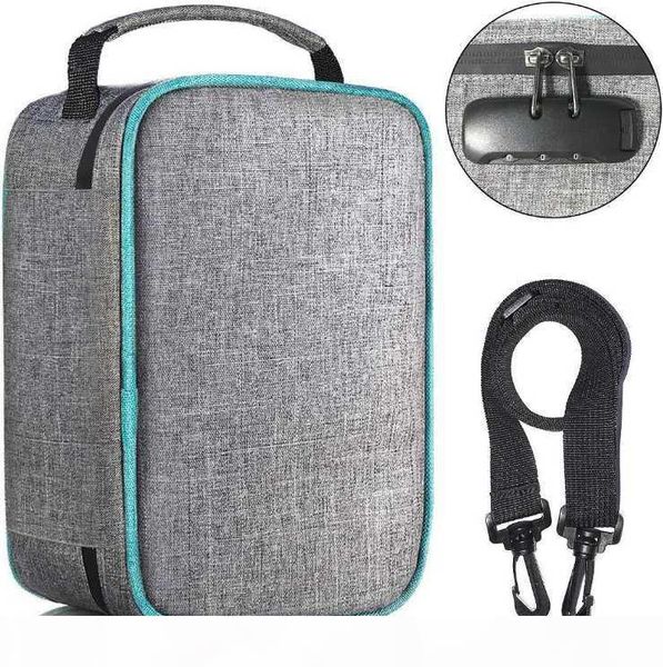 

new arrival odor proof bag with combination lock smell proof stash bag waterproof storage case for traveling