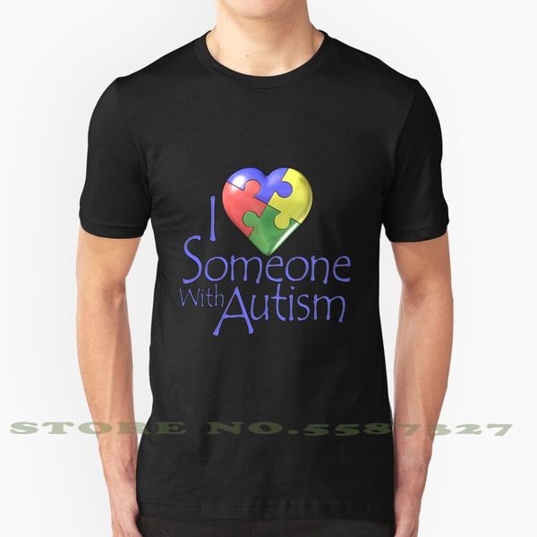 

i love someone with autism summer funny t shirt for men women autism aspergers pdd disability developmental diversity pride