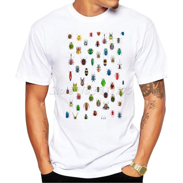 

2019 новый вид bug design мужская высокого качества printed t рубашка прохладный tops casual tee