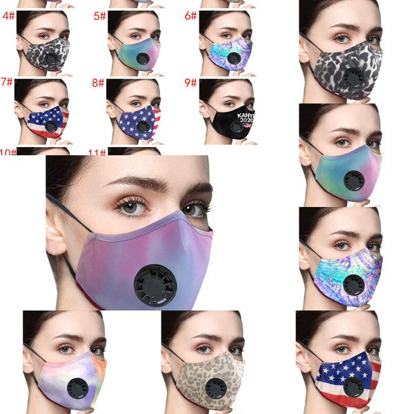 

women face mask cotton washable fashion face masks with pm2.5 filter breather valve anti-f a5ql