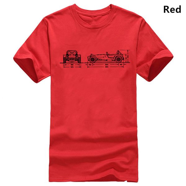 

unofficial blueprint of caterham super mens t shirt classic car sports lotus