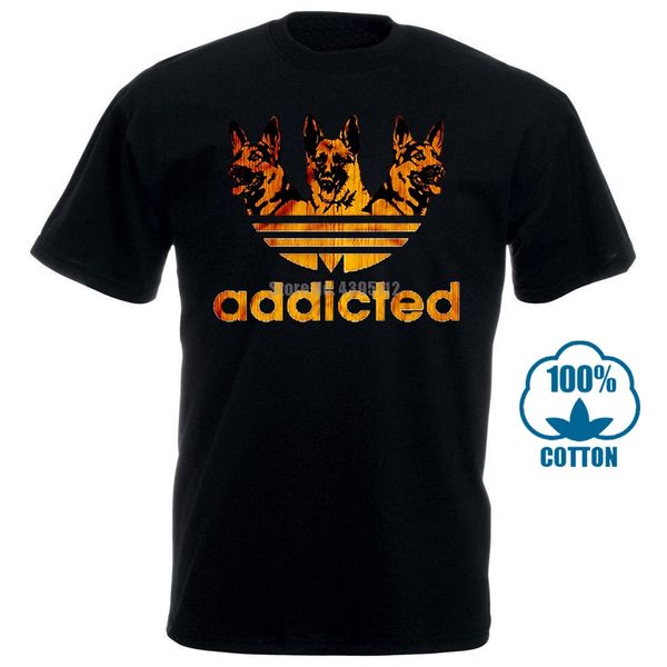 

funny german shepherd dog t shirt for men plus size cotton team tee shirt 4xl 5xl 6xl camiseta 010578