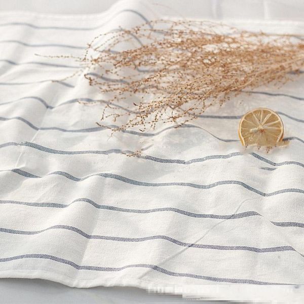 

striped lattice tablecloth napkin restaurant home japanese-style cotton decoration insulation placemat p background cloth
