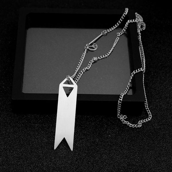 

2020 stainless steel mens necklace chain link punk gifts for men women friends hip hop man necklaces male kpop chains, Silver