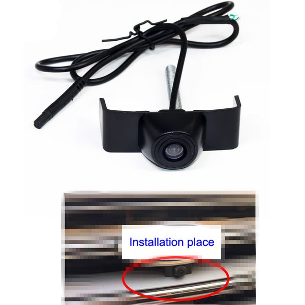 

night vision hd ccd car frontview camera for edge 2020 2020 front view vehicle camera parking assistance waterproof