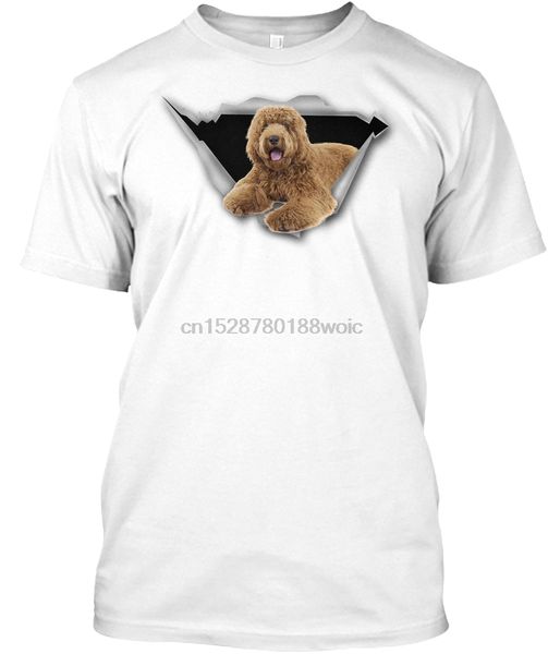 

мужчины футболка torn - labradoodle женщины t-shirt