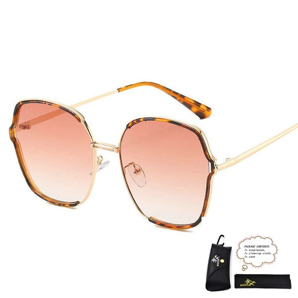 

sunglasses 2021 classic round gradient women's vintage fashion great shades uv women fml, White;black