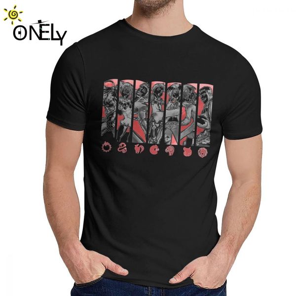 

great seven deadly sins meliodas ban escanor diane lion dragon fox tee shirt man stylish quality classic round neck homme tee