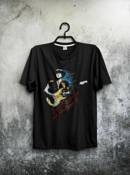 

vintage stevie ray vaughan и double trouble 1990 tour перепечатка топ футболка новая мода футболка graphic tee письмо top
