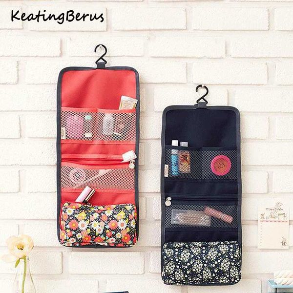 

новый многофункциональный крюк путешествия печати cosmetic bag ткань оксфорд cosmetic bag портативный хранения