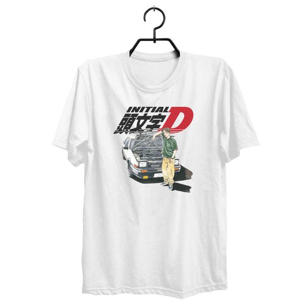

2019 short sleeve cotton man clothing initial d shirt anime t-shirt t shirt