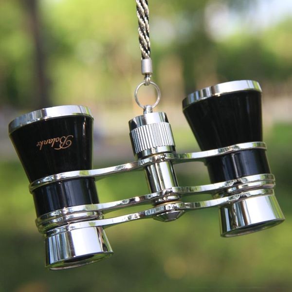

3 x 25 beatiful classic foldable binoculars telescopes glasses for theater opera & drop shipping do022
