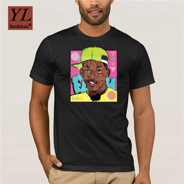 

2020 летняя мода печатных метанию тенниска fresh prince of bel air t shirt