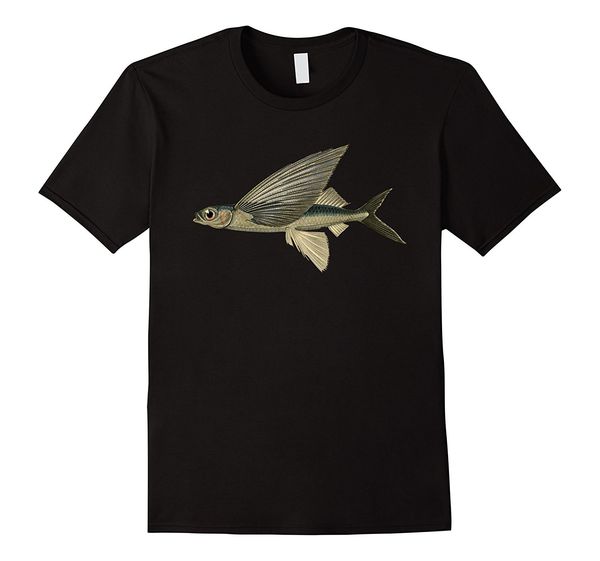 

flying fish t-shirt cool flying fish tee summer the new fashion for short sleeve original novelty short sleeve