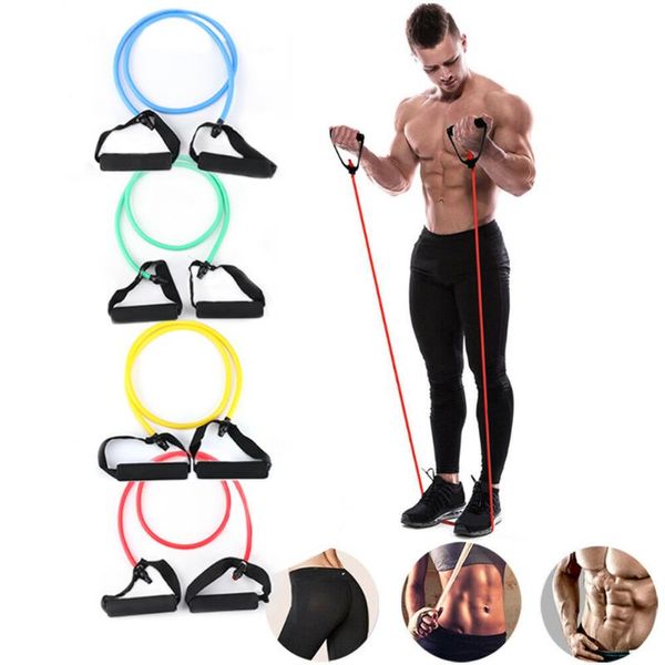 

resistance bands band elastic fitness oga equipment exerciser sit-up pull rop latex pedal female male sit up rope multi-use