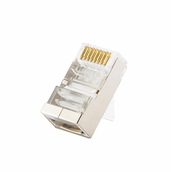 

computer cables & connectors gigabit network rj45 8p8c cat6 modular plugs ethernet cable male connector 1.1mm pin holes suitable for 24awg 2