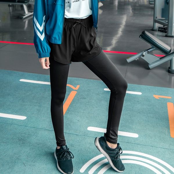 

2020 new women's morning running fitness fitness sports yoga sports pants women's high waist stretch quick-drying yoga pants women