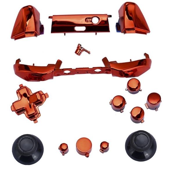 

full set abs chrome joystick buttons mod kit for xbox one s controller