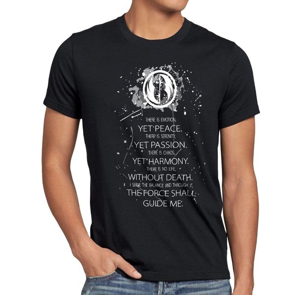 

2019 new arrival men's fashion jedi code herren t-shirt kodex ritter wars luke darth star vader sith sterne tee funny tees