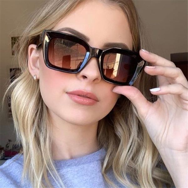 

sunglasses leopard square women cateye fashion sun glasses brand designer 2021 vintage mirrors shade uv400, White;black
