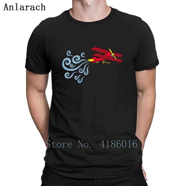 

vintage plane t shirt designer new fashion loose spring autumn natural tee shirt round neck shirt