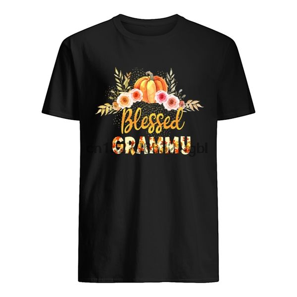 

halloween pumpkin blessed grammy gift for women mom t shirt