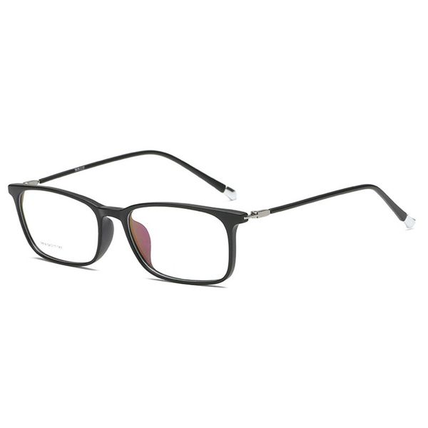 

handoer 9814 acetate frame eye glasses full rim rectangular spectacles men and women style optical eyewear, Black