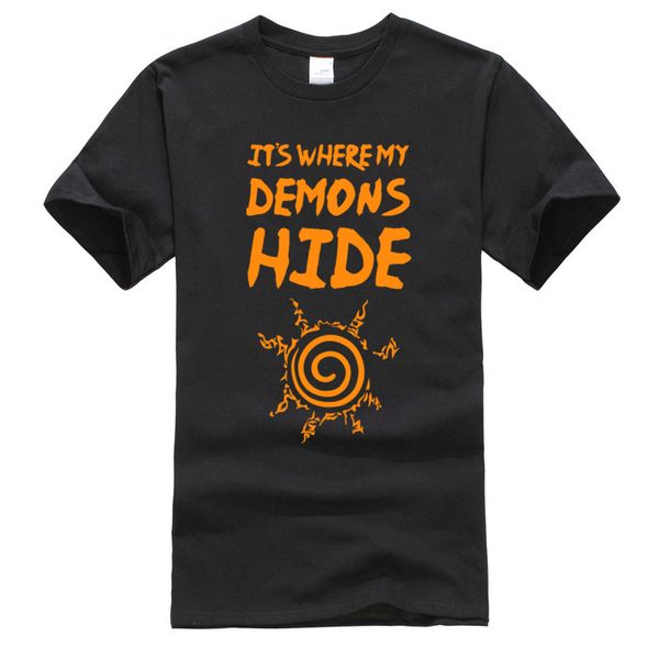 

demons hide t-shirt for men printed on shirt fitted tee-shirts plain t shirt graphic tees men tee shirt funny