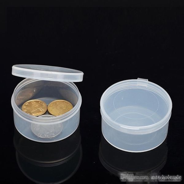 

mini plastic box for small accessories 5.2*2.8cm transparent collection jewelry necklace storage container case packing boxes - 0002pack
