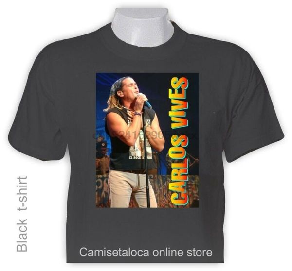 

карлос vives tshirt - cantante de валленато cumbia pop latino y rock - коллаж