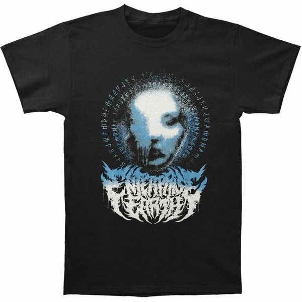 

enterprise earth men's alien face tee t shirt black rockabilia breathable men t-shirt