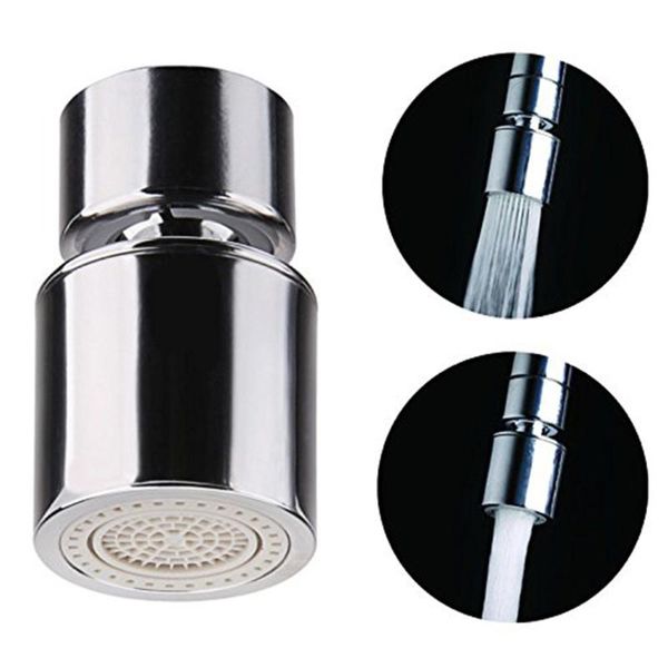 

360-degree swivel faucet sprayer copper material sink aerator dual function kitchen bathroom taps sink aerator