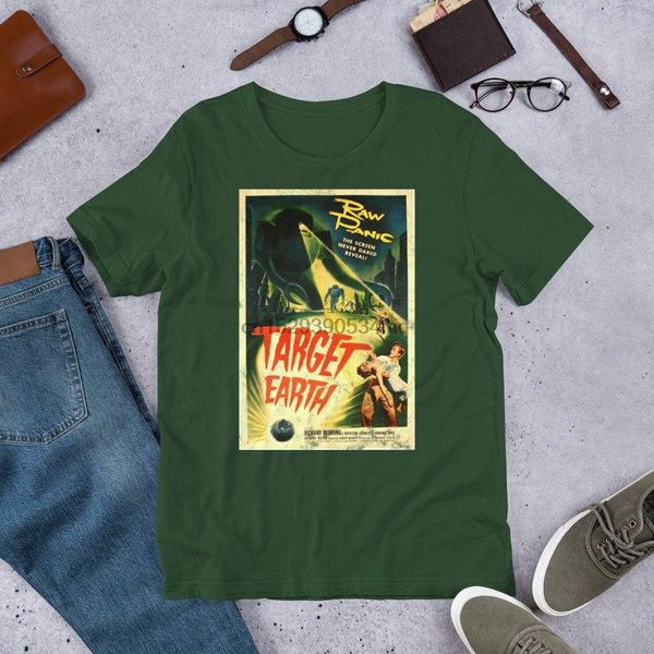 

target earth retro movie art shirt cult classic tee sci fi art vintage graphic tee