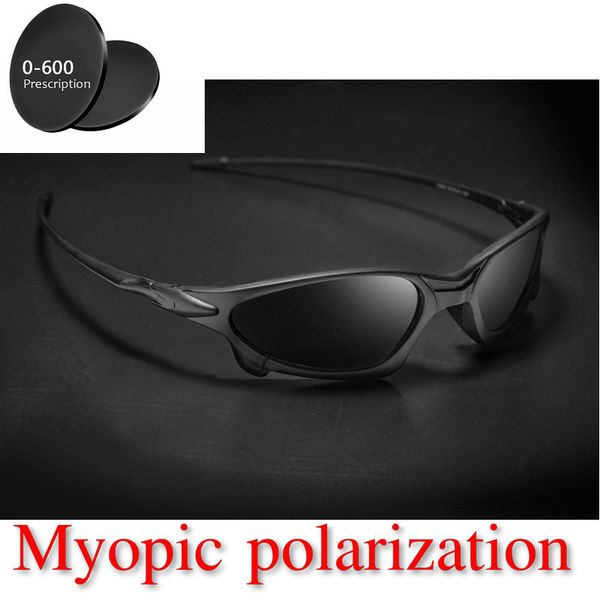 

new men custom made myopia minus prescription polarized lens full-rim colorful mirror lenses polarized sunglasses -1 to-6 nx, White;black