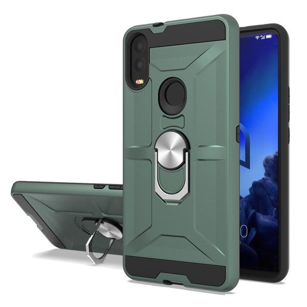 

for alcatel 3v 2019 ring case 360 rotate stand phone cover lg k51 stylo 6 aristo 4 escape plus coolpad legacy wiko ride metro pcs