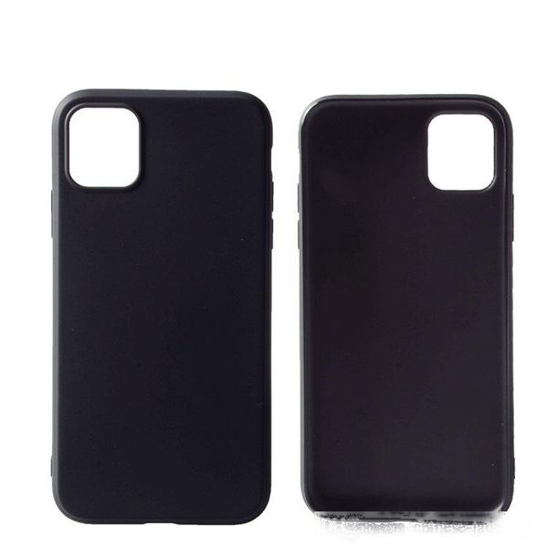 

black matte soft tpu case cover for iphone 11 pro 11 pro max xr xs max 6 7 8 plus 5s 1000pcs/lot crexpress