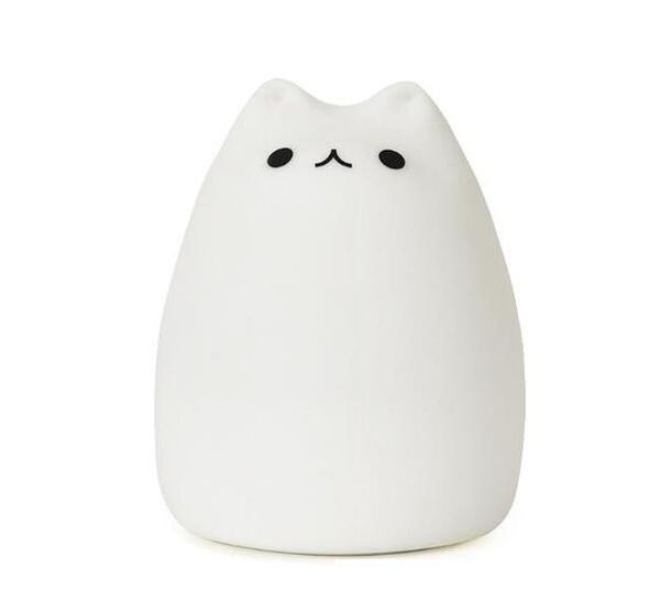 

baby night light nursery lamp cartoon light for kids girls boys cute kitty baby lamp soft silicone lamp for gifts bedroom