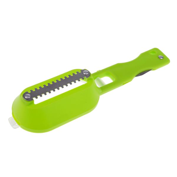 

2 styles fish scaler scale scraper clam opener cleaning scraping fish cooking tool