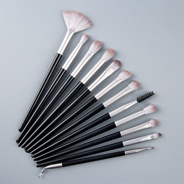 

makeup brushes recommend 12 pcs set eye shadow blending eyeliner eyebrow brush