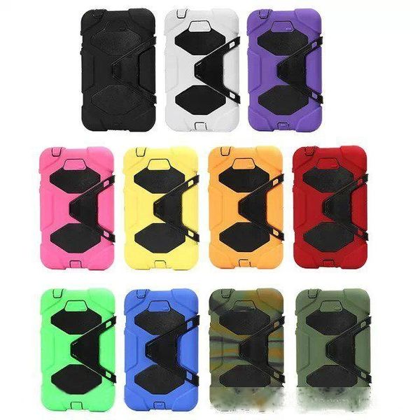 

for samsung galaxy tab 3 4 ipad mini 2 3 4 5 6 air military extreme heavy duty shockproof case w/ kickstand