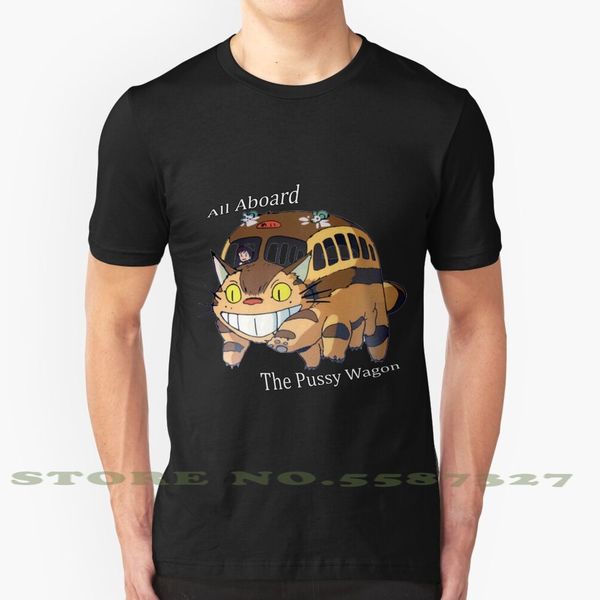 

котобус моды vintage tshirt футболки pussy вагон котобус мой сосед тоторо хаяо миядзаки studio ghibli зрелые аниме